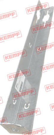 26925 Kempf Halter f. Elektroausr. 525lg., f. Pos.-Leuchten vorne geschraubt